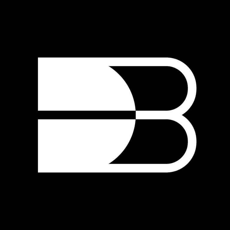 Black logo of Daniel Boesen Architecture, Central Coast architect based in Terrigal, NSW